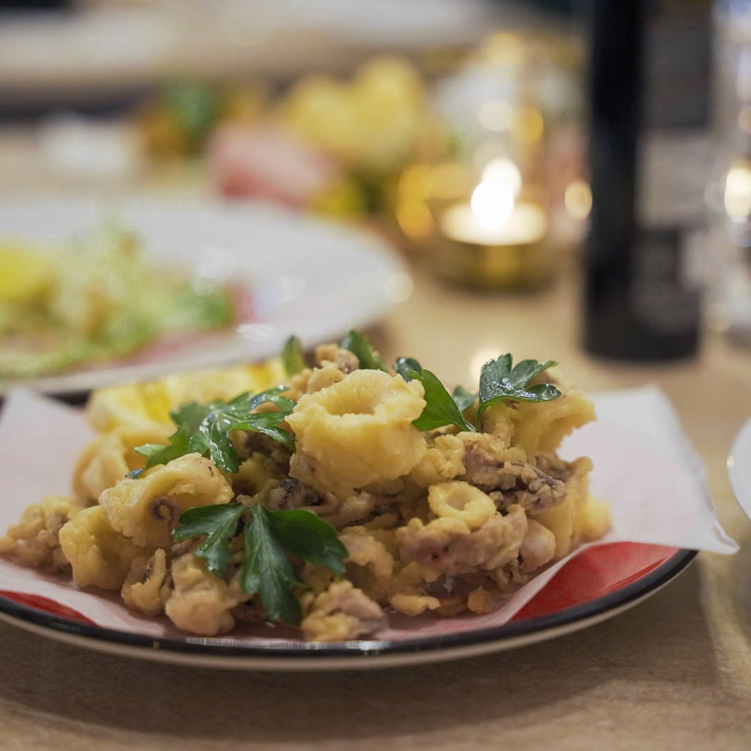 Fritto misto – krispig calamari